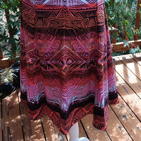 Dressbarn Native Inspired A Line Dress  Aztec,Native Inspired, Vintage - Picture 7 of 11